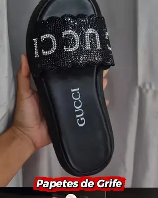 Papete de grife preta